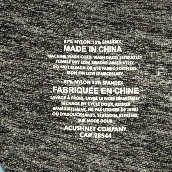 FootJoy Leggings Blue/Gray Colorblock Athletic Activewear Workout Golf Size L - Picture 7 of 9